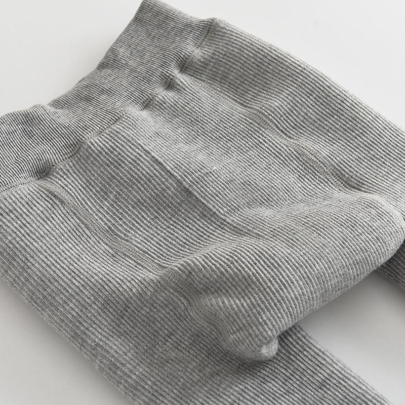 Зимние детские леггинсы в полоску с флисовой подкладкой, плотные и теплые колготки для малышей и детей, сохраняющие тепло