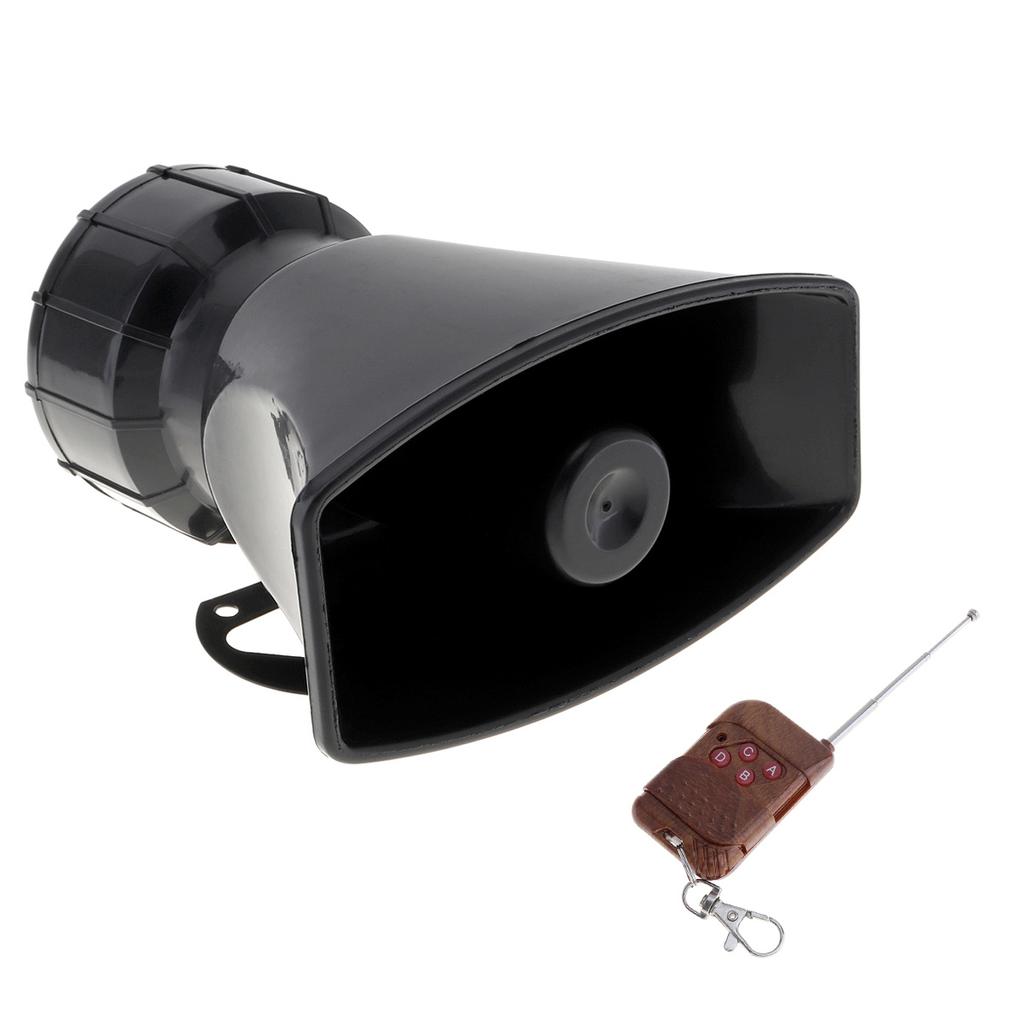 100 Вт 7 Звук 12 В Автомобильная Сирена Автомобильный Рог для Легковых Автомобилей Грузовиков Мотоциклов с Пультом Дистанционного Управления, Предупреждающая Сирена Динамик Рог