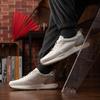 Новое поступление 2024 года, мужская повседневная обувь из натуральной кожи в британском стиле, толстая подошва, мужские кожаные кроссовки для отдыха на открытом воздухе