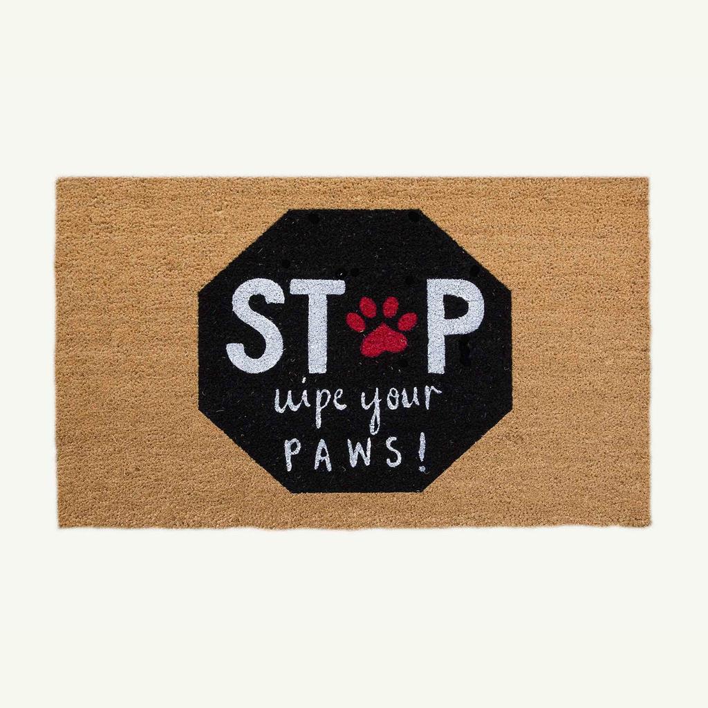 Cat And Dog Rectangular Door Mat Indoor & Outdoor Anti-Slip Carpet Front Door Welcome Mat, Outdoor Porch Cat/Dog Pet Door Mat