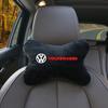 Set Car seat Neck Pillows&Seat Belt Cover Comfort Rest Travel Cushion For Volkswagen VW Scirocco CC Golf 6 GOLF 7 MK6 Polo zl0