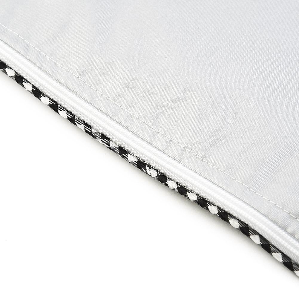 Silver Washing Machine Cover Waterproof Washer Cover for Front Load Washer/Dryer