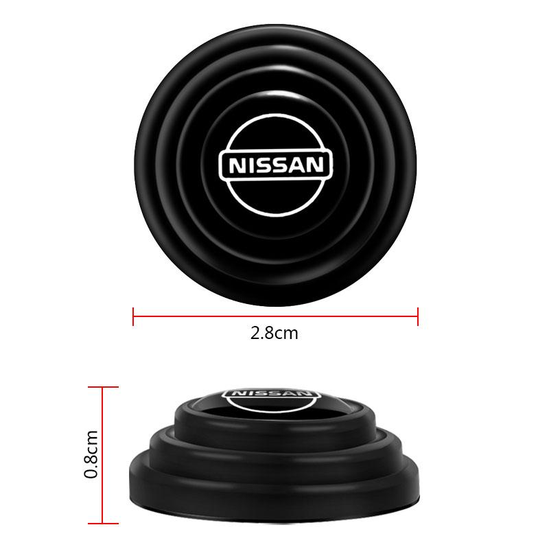 10Pcs Car Door Trunk Silence Damping Pad Interior Accessories For Nissan Qashqai J11 J12 Juke murano Leaf Pulsar Navara Xtrail