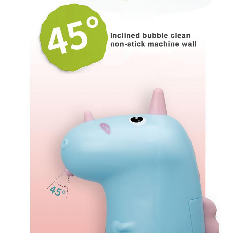 Мультфильм Автоматический дозатор мыла Бесконтактный ручной дозатор мыла для детей Милый динозавр пенный дозатор для ванной столешницы