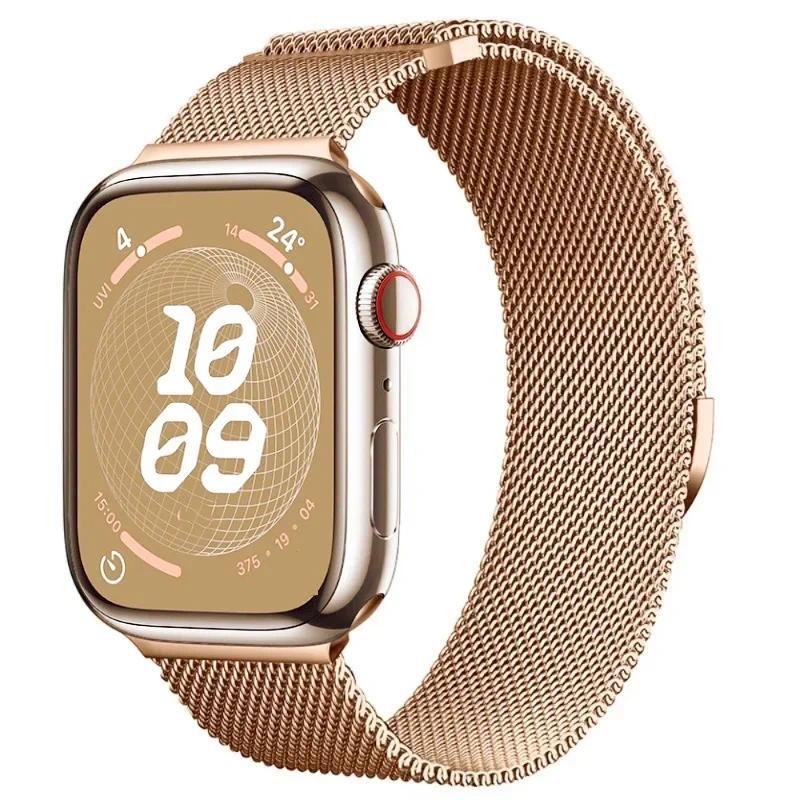 Магнитный ремешок Для Apple Watch Ultra 3 2 49мм S10 S11 42мм 46мм 45мм 44мм 40мм 41мм 38мм для iWatch Серии9 8 7 6 5 4 3 SE
