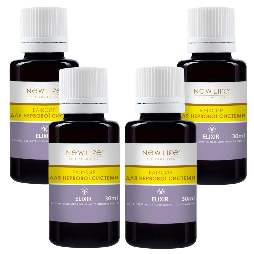 Эликсир для Нервной Системы на Травах Диетическая Добавка New Life