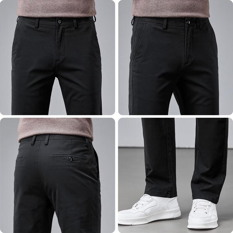 Мужские брюки POLOMEISDO Business Casual прямого кроя с эластаном