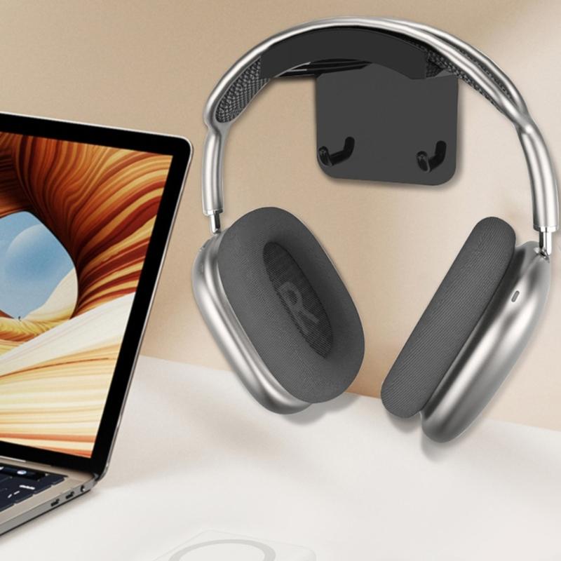 Держатель для наушников, настенное крепление, крючок для гарнитуры под стол, универсальная клейкая подставка для игровых наушников