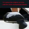 Replacement Rearview Side Mirror Covers Cap for Toyota Camry 2018    Carbon Fiber Gloss Black Car Side Mirror Cover