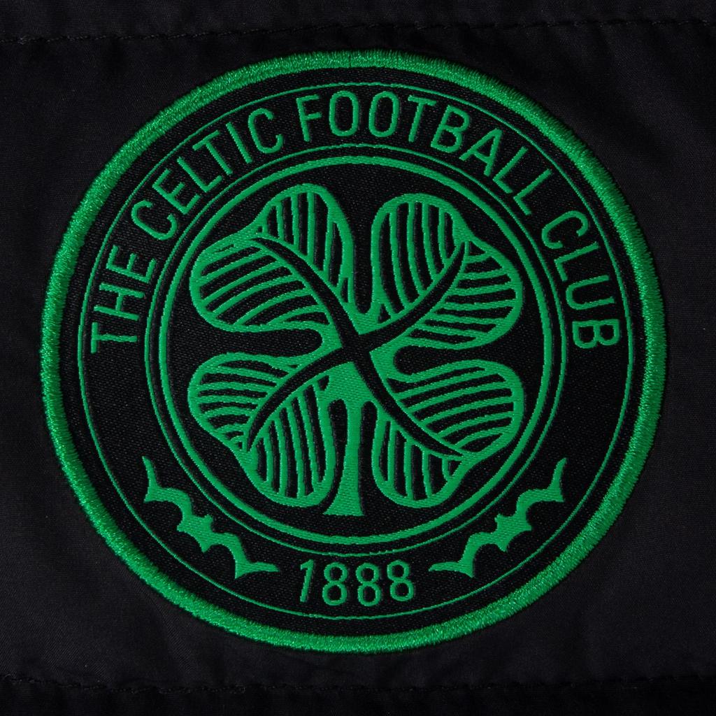 Celtic FC Mens Quilted Padded Gilet