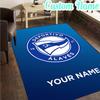 Custom Name Deportivo Alaves Emblem  Rug, Office Rug, Chair Rug, Carpet for Living Rooms, Doormat Game Rug Home Decor Christmas Gifts