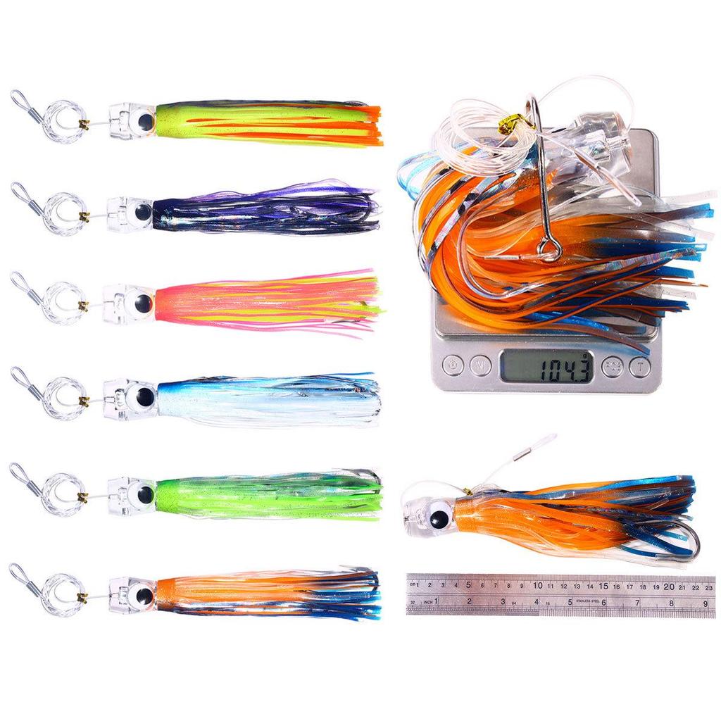 9-Inch Bionic Octopus Soft Bait Lure for Tuna & Sea Fishing - 6 Colors