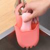 Держатель для губок для кухонной раковины Без сверления Подвесная корзина Силиконовый материал Полка для мыла в ванную Комнату Портативный держатель для кухонной щетки для уборки