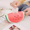 Cartoon Cute Fruit Pineapple Avocado Plush Tissue Box Durable Home Car Hotel Sofa Paper Tissue Holder Napkin Case Pouch NiceGift