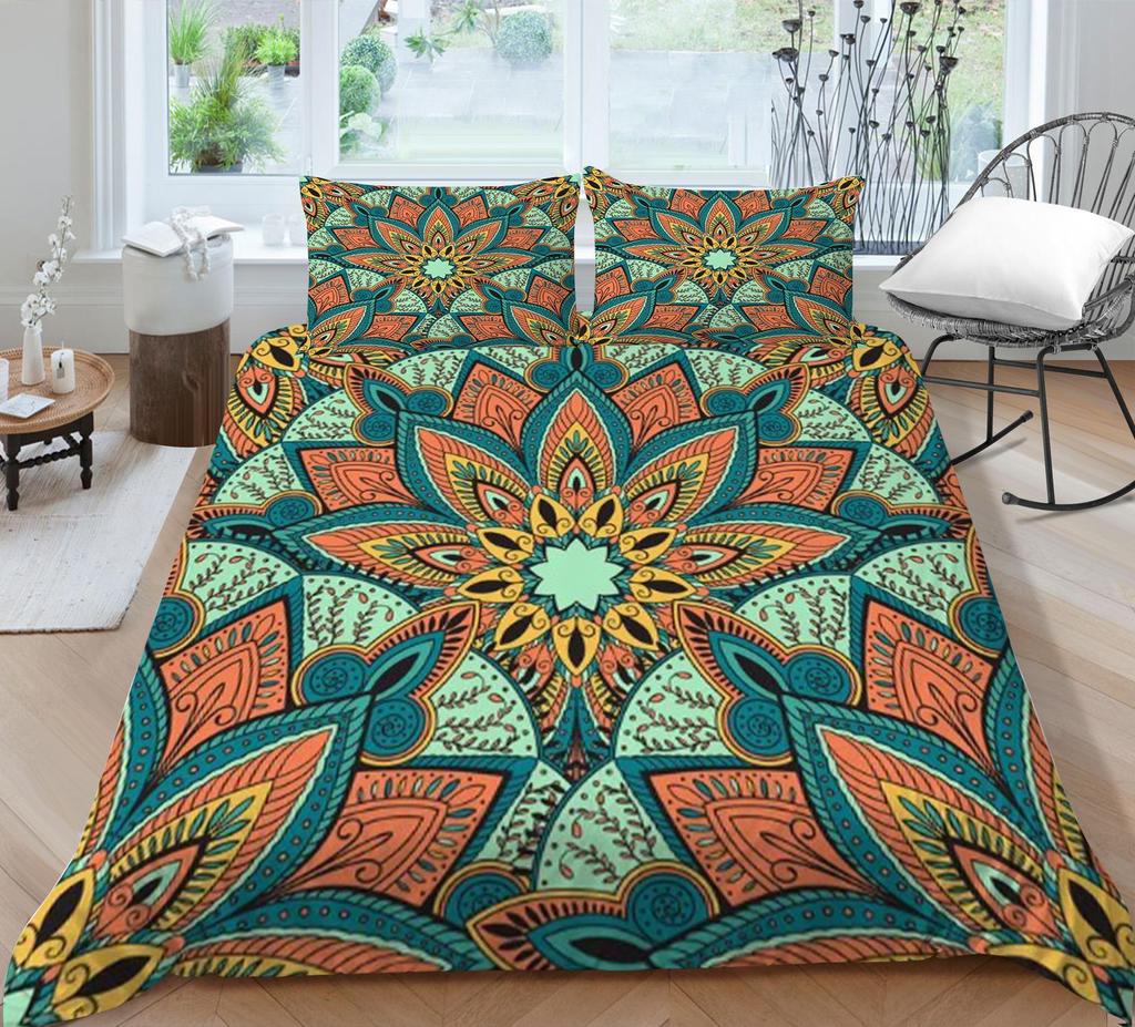 Bohemian Duvet Cover Bohemia Home Bedspreads King Size Bedding Highly Quilt Cover Luxury Bed Set Soft Bedding Cover