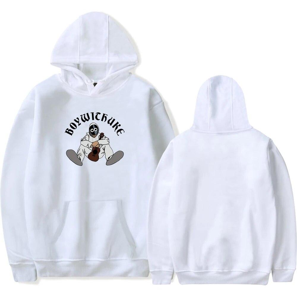 Boywithuke Merch Толстовка Новый альбом Serotonin Dreams Унисекс Хип-хоп Панк Y2k Толстовка Boywithuke Пуловеры Harajuku Повседневная унисекс