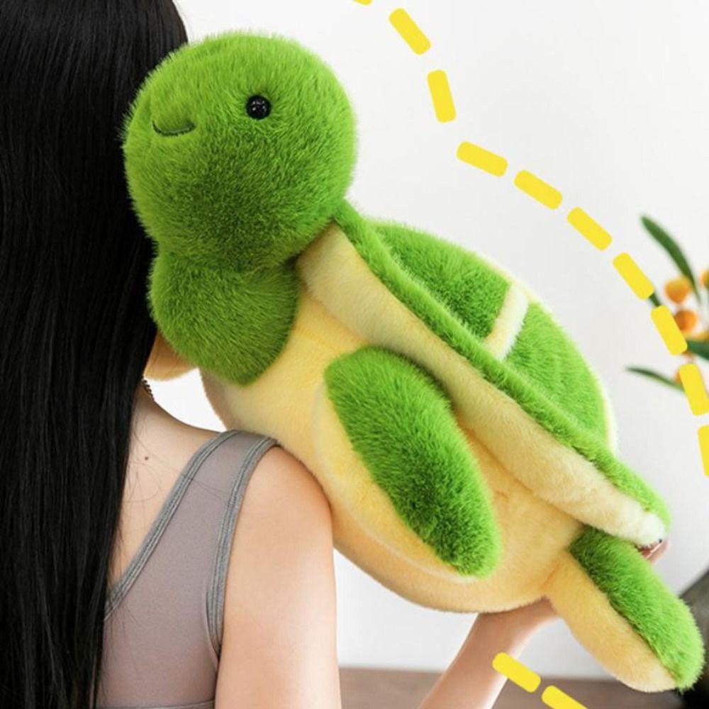 Fluffy Turtle Plush Toys Collection Turtle Animal Plush Doll Turtle Stuffed Doll  Car Decor