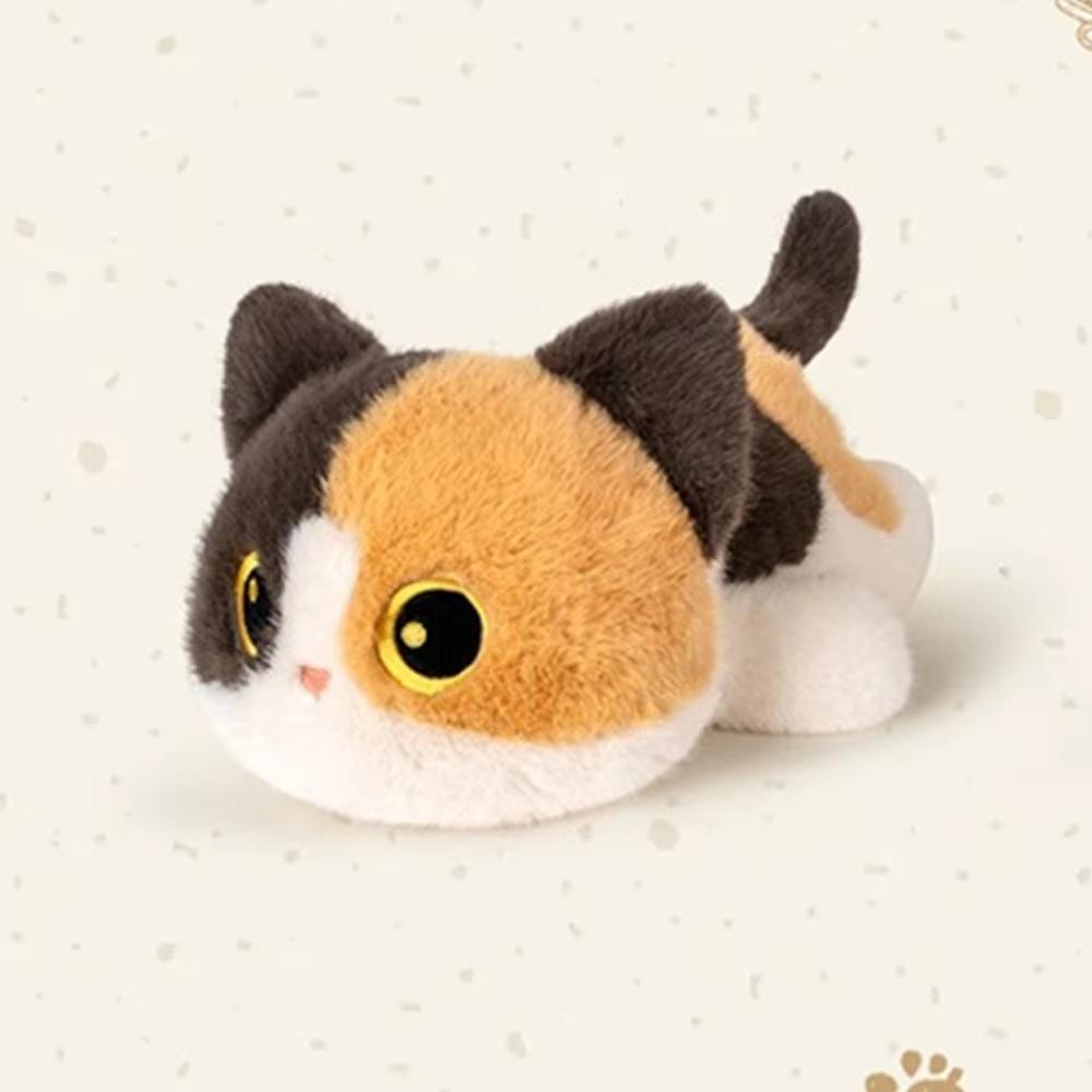 2025Cm Black Cat Siamese Kitten Plush Toys Cartoon Lifelike Kitten Dolls Animal Artificial Touch Doll Kids Girls Birthday Gifts