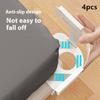 4Pcs Bed Sheet Fixing Clip Bed Cover Fastener Quilt Sheet Straps Holder Clips Invisible Non-Slip Fixing Device Bedsheet Grippers
