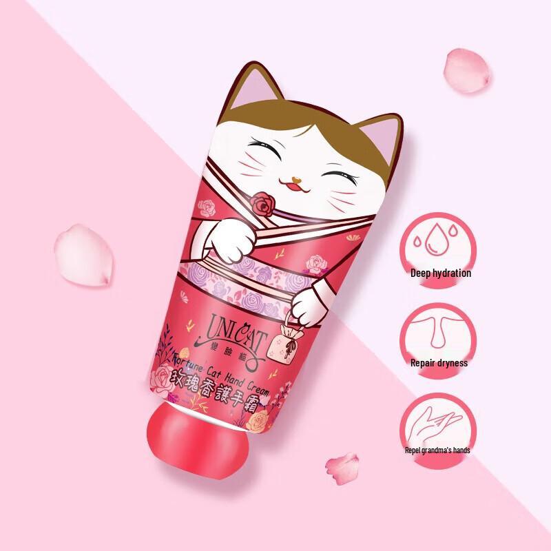 UNI CAT Rose Scented Hydrating Hand Cream 40ml