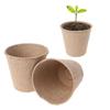 Biodegradable Seedling Pots 20 Cells Plant Nursery Trays Compostable Garden Containers for Vegetables Herbs Greenhouse Planting