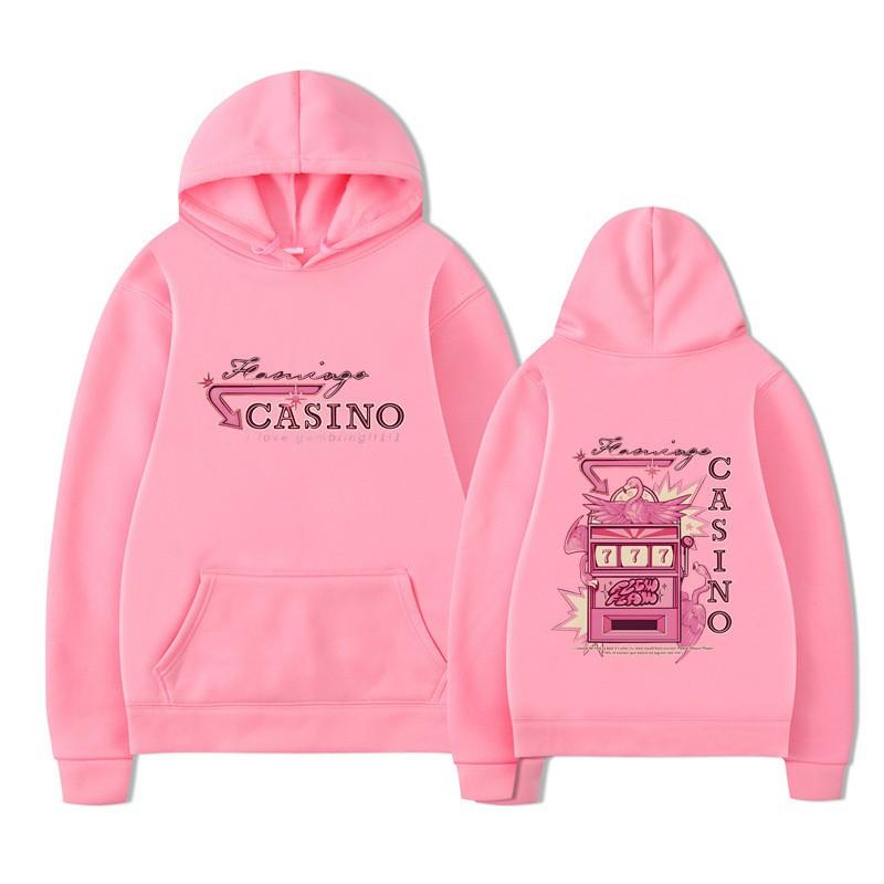 Travis Scott Style Loose Fit Hooded Sweatshirt Men Women Casual Streetwear
