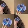 Artificial Moth Orchids Hair Clip Bohemia Hawaiian Faux Pearl Simulated Flower Duckbilled Clamp Hairpin Hair Barrette Women Hair Accessories Headwear