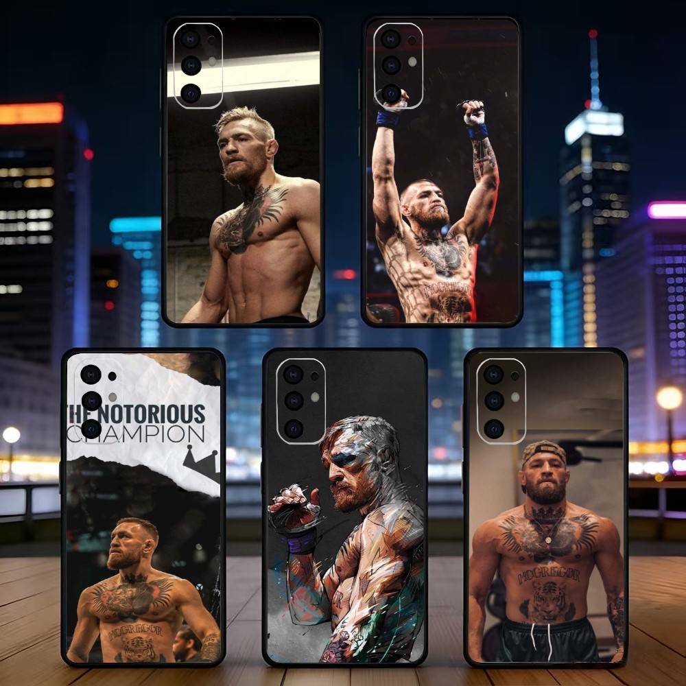 Боксерский чехол для телефона Конора Макгрегора для Samsung S25, S24, S21, S22, S23, S30, Ultra, S20, Plus, Fe, Мягкий силиконовый черный чехол