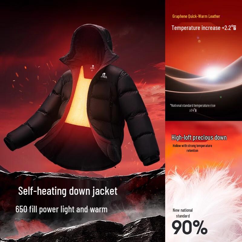 Camel Пуховик Mountain 2025 AW Unisex