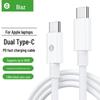 Biaz Dual Type-C Charger Cable for MacBook Air/Pro
