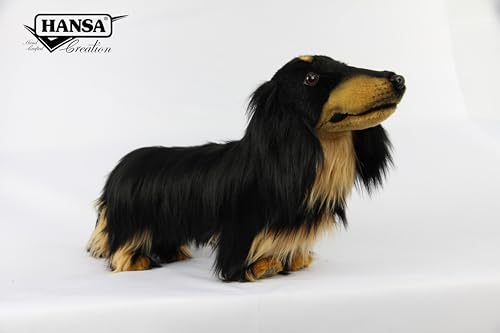 BH8511 HANSA Миниатюрная такса длинношерстная черная