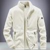 Winter Jacket for Men Fashion Fleece Thick Lamb Jacket Outdoor Sports Outerwear
