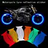 Waterproof Motorcycle Reflective Decals Rim Tape Motorcycle Wheel Sticker Modified Wheel Stickers