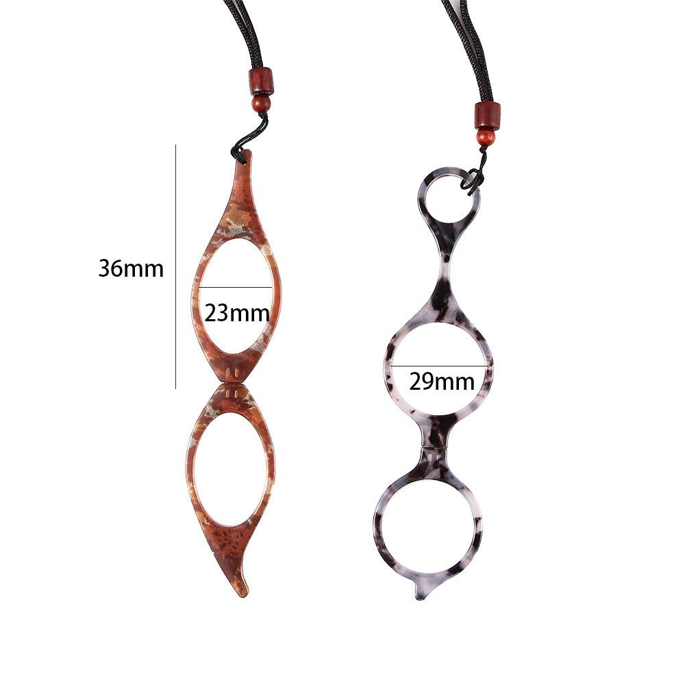 Складная подвеска для шеи, очки для пресбиопии, очки для чтения, мини-очки для пожилых людей