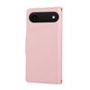 For iPhone Air Case Zipper Wallet Leather Phone Cover with Wrist Strap