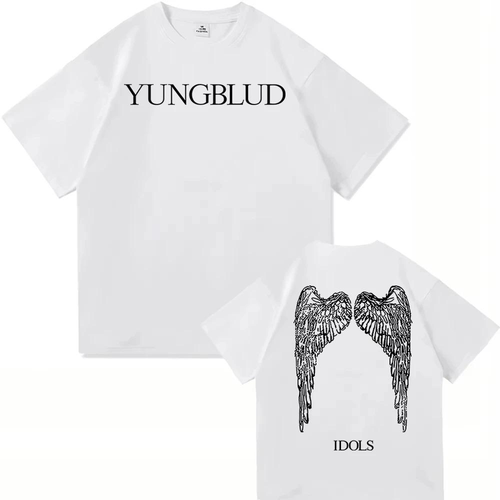 Yungblud Idols 2025 World Tour Wings TShirt Unisex New Fashion Hip Hop Aesthetic High Quality Cool Women And Unisex Tshirt
