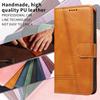 For iPhone 17 Pro Wallet Case T-Shape Lines Leather Phone Cover Stand