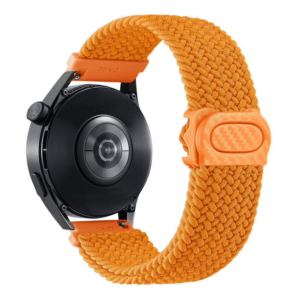 Ремешок для Samsung Galaxy Watch 7 6 4 classic/5 pro/active 2/s3/46 плетеный браслет solo loop для Huawei watch GT2 3 4 20 мм/22 мм