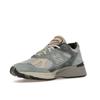 New Balance 991v2 Made In England Silver Blue Turbulence Мужские кроссовки Quiet-серые U991SG2