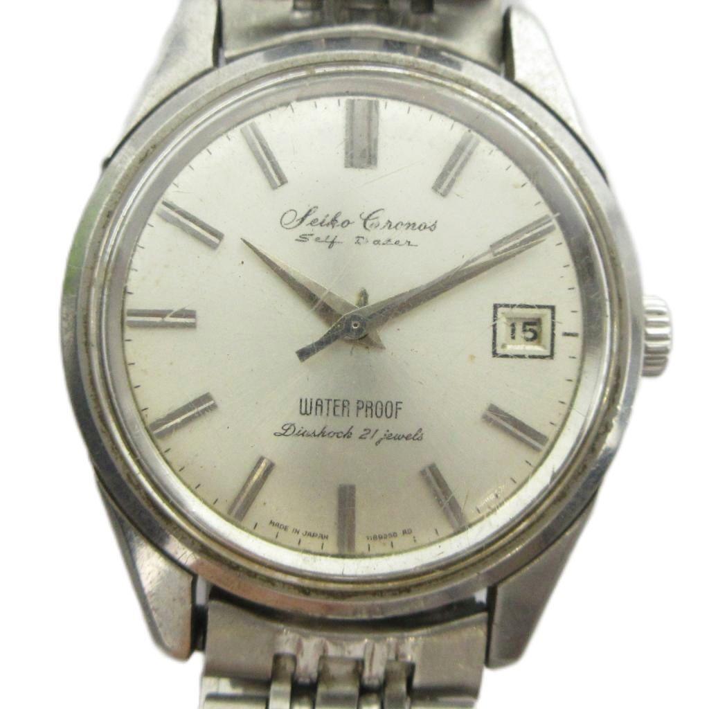 SEIKO 718990 Часы Chronos Винтажные Антикварные Часы Ручной Завод Календарь Даты 21 Камень Автоматический Календарь Даты