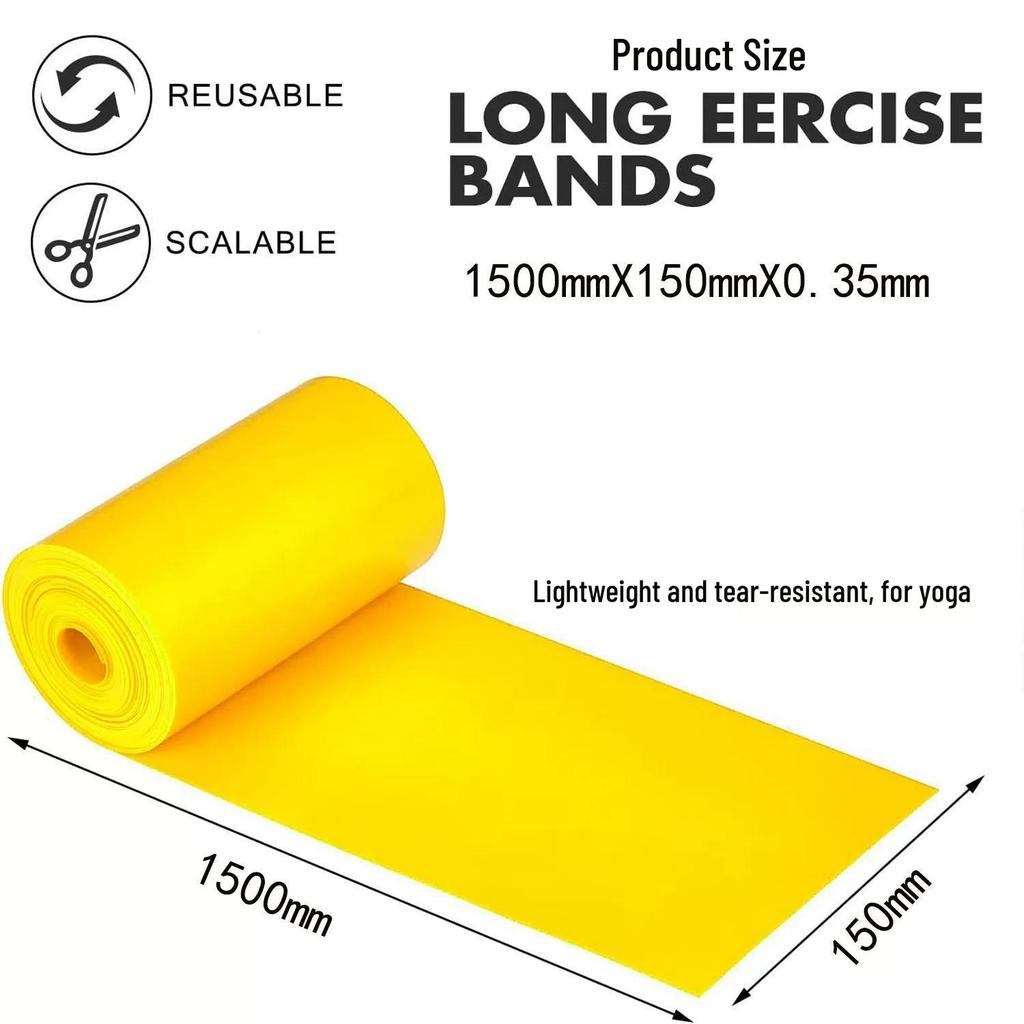 Женская эластичная лента сопротивления для йоги для начинающих, для растяжки и танцевальных тренировок