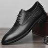 Fashion Genuine Leather Oxford Fotwear High Quality Mens Dress Shoes New Fashion Wedding Party Formal Shoes Lace Up Male Business Shoes