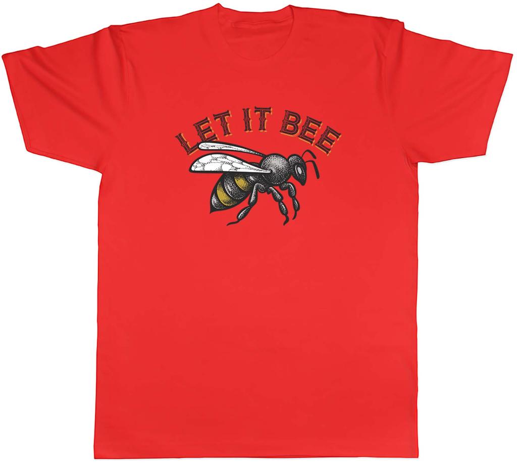 Let it Bee Unisexs TShirt Bumblebee Beekeeper Unisex Tee Gift