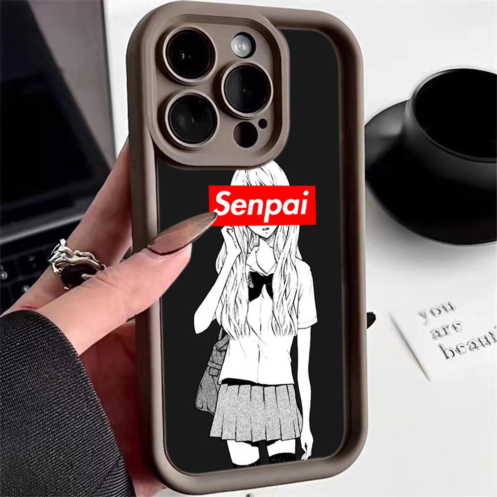 Ae81 хентай Harajuku аниме Girl art защитные чехлы для телефонов для Xiaomi Poco X5 M6 Redmi Note 13 12 11 Pro 13C 12C A3 9 10 12S ангельские глазки задняя крышка из ТПУ