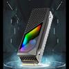 ARGB M.2 Радиатор для SSD, Алюминиевый 2280 M.2 5V 3Pin Адресуемый ARGB Синхронизация NVME Радиатор для M.2
