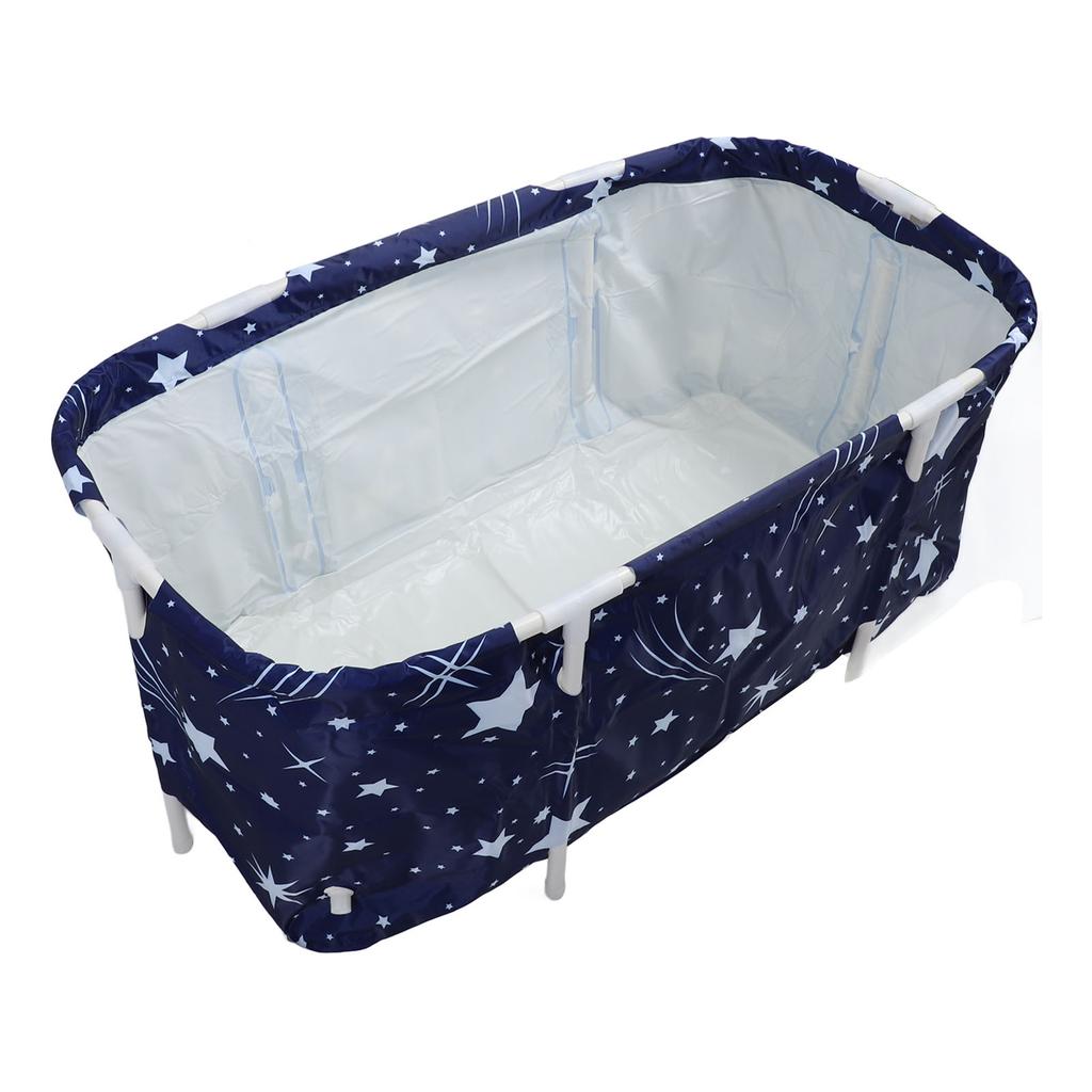 Portable Bathtub Multifunctional Large Space Full Body Folding Soaking Bath Tub for Kids Adults for
