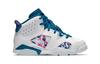 Jordan 6 Retro White Laser Fuchsia Green Abyss PS 543389-153