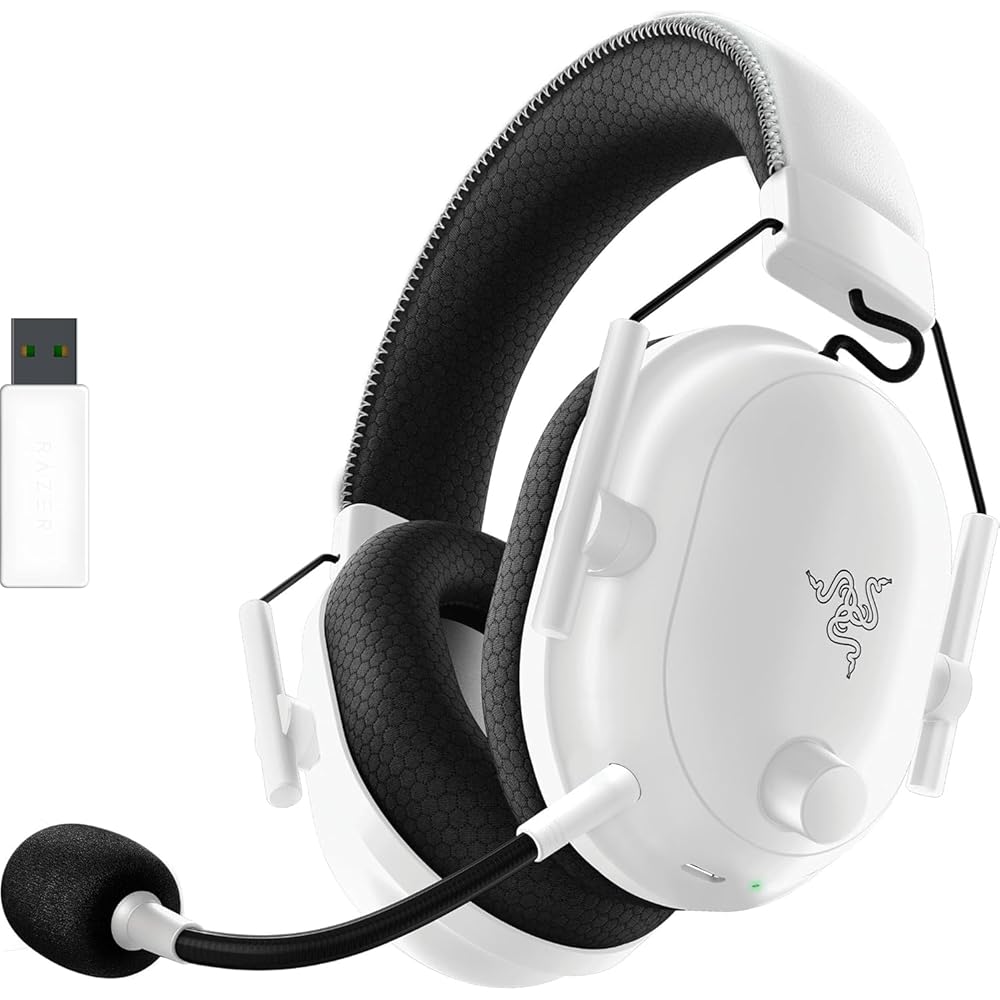 Беспроводная игровая гарнитура Razer BlackShark V2 Pro Белая HyperSpeed 2.4GHz Bluetooth HyperClear Микрофон