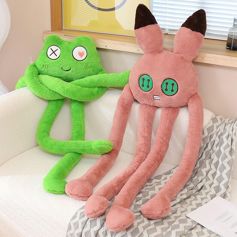 100-200Cm New Long-Legged Octopus Plush Pillow Rabbit Frog Cat Long Claws Plush Toy Sofa Bed Cushion Kids Appease Doll Xmas Gift