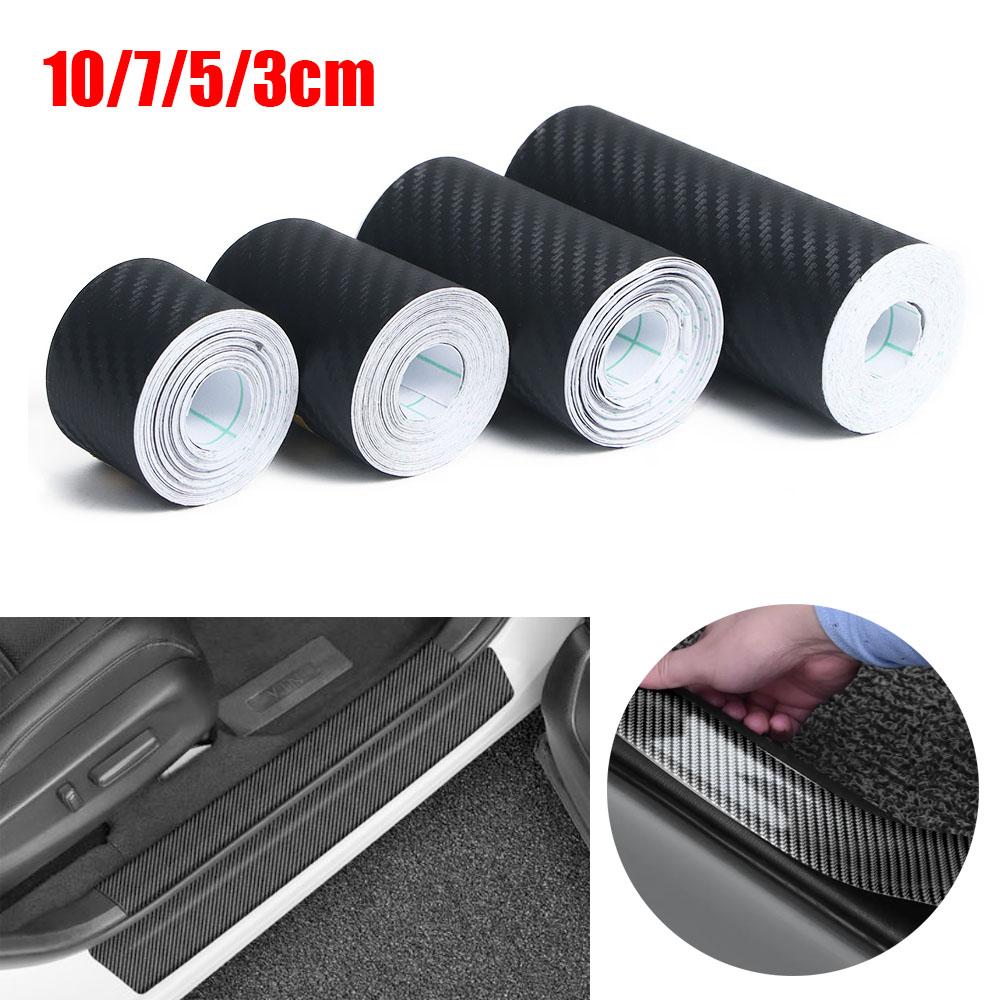 Body Sticker 3D Carbon Fiber Sticker Protection Film Anti Scratch Tape DIY Paste Protector Strip